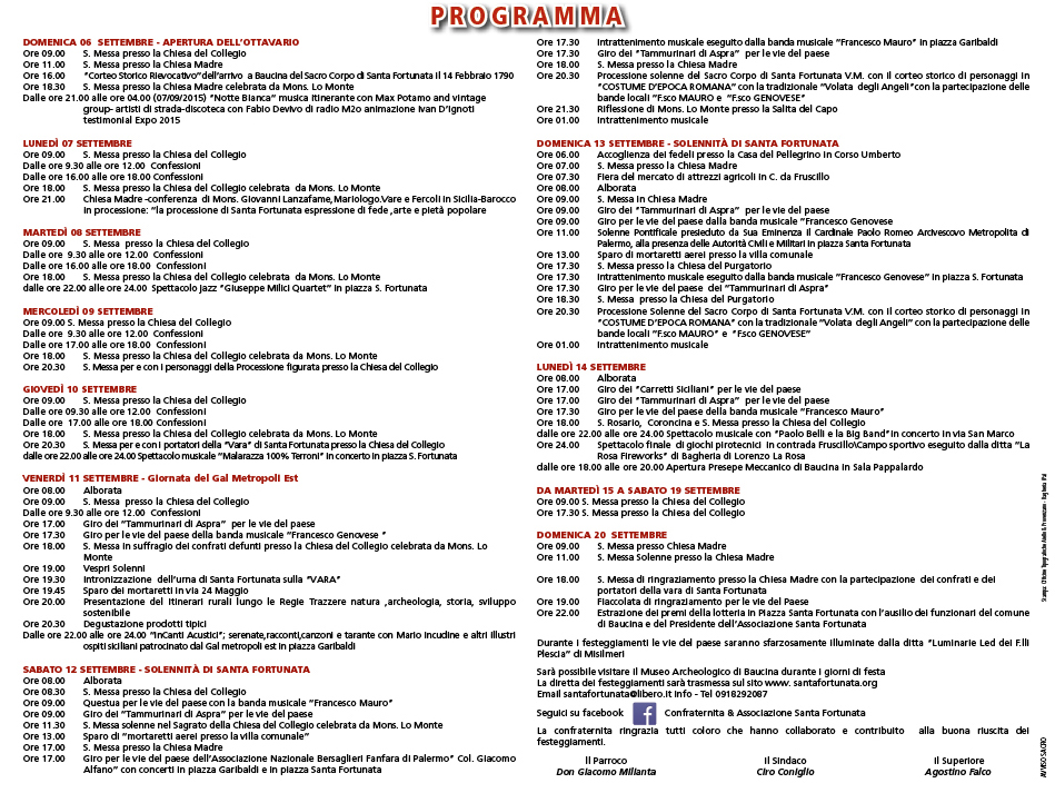 Programma 2015
